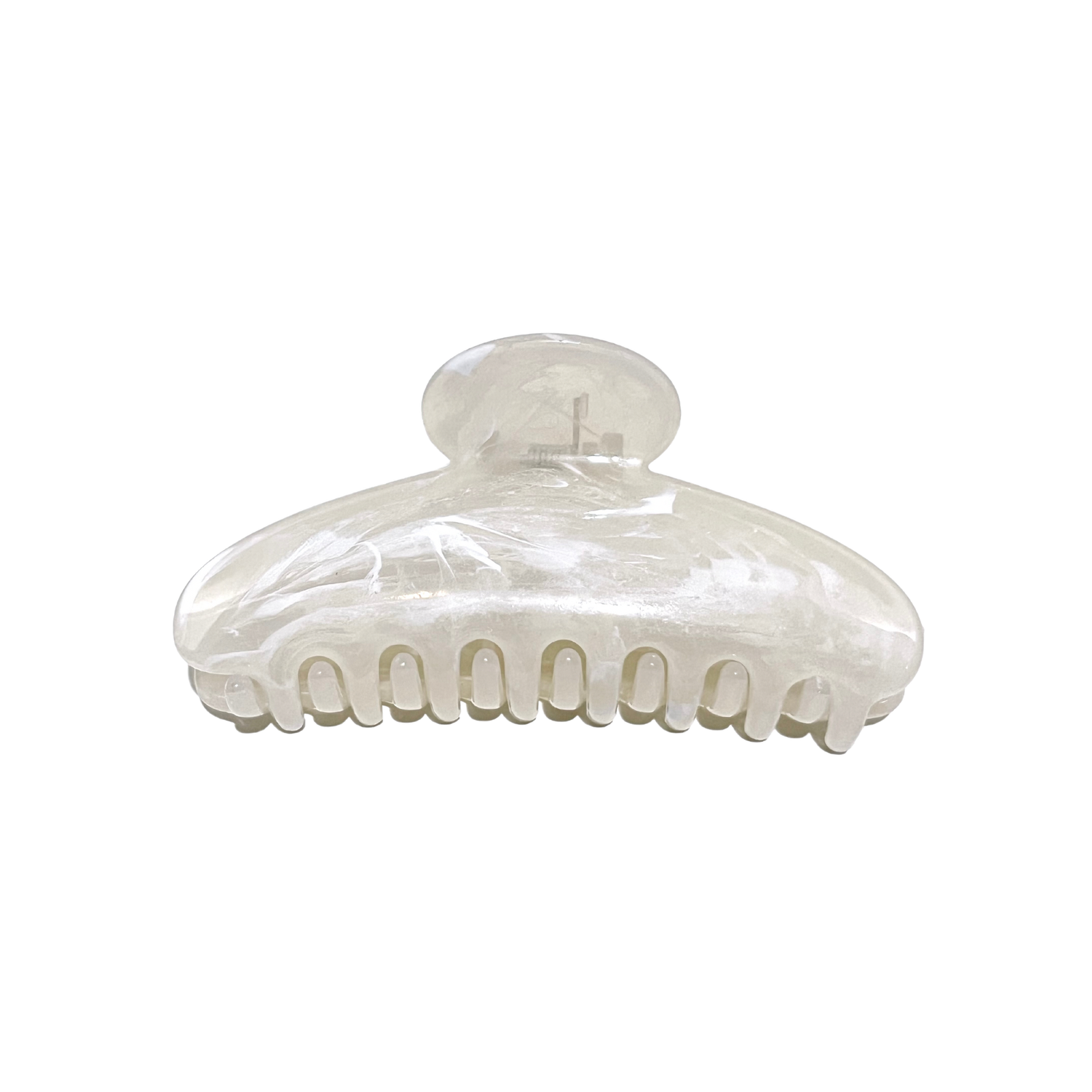 White Marble Hair Claw