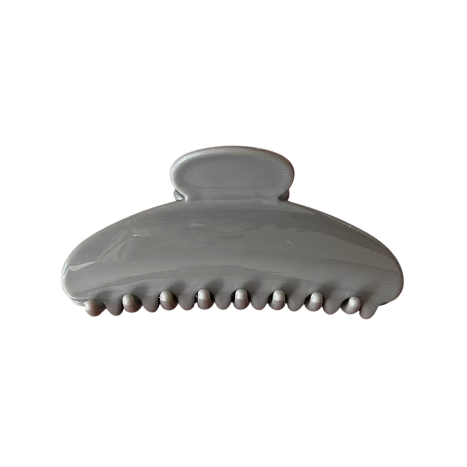 Solid Light Grey Hair Claw